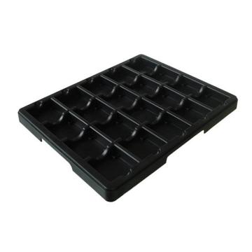三威 防静电周转托盘，外尺寸:400×325×29mm，内尺寸:64×64×20mm，分20格 9805127