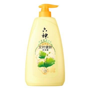 六神 艾叶健肤沐浴露 滋润型 1L