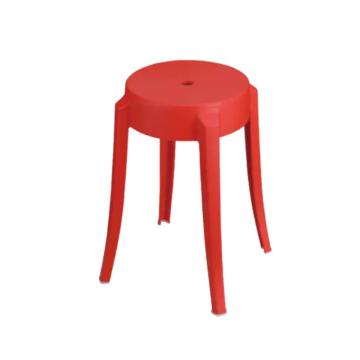 埃珂珅 塑料凳凳子圆凳 FC-200-红色