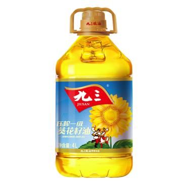 捷顺 压榨一级葵花籽油 4L