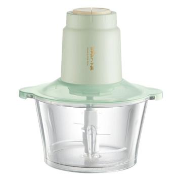 小熊 绞肉机2L 300W 电源线长80cm 四叶碎刀玻璃搅拌碗 QSJ-E03K6
