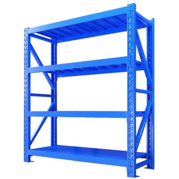 时通 层板货架主架蓝色（安装费另询） 4层，320KG/层，尺寸mm：2000×500×2000mm