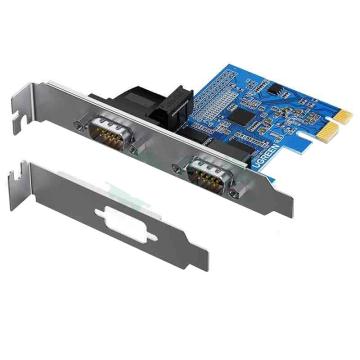 绿联 PCI-E转RS232双串口转接卡 80116