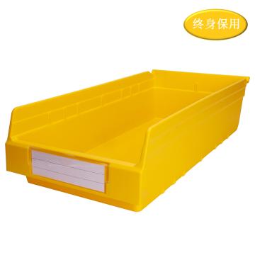 Raxwell 精益物料盒 TK6315，外尺寸规格D×W×H(mm):600×300×150，全新料，黄色(标签牌1+标签纸1) RHSS4579