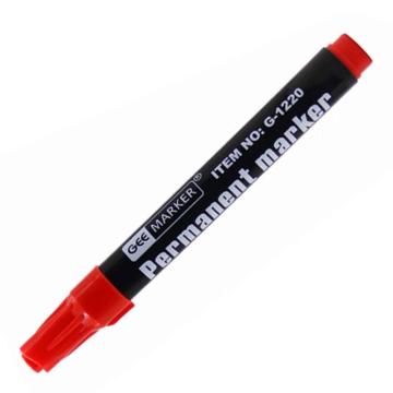 GEEMARKER 单头油性记号笔2-3mm 工业标记 G-1220 红色