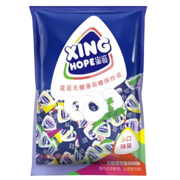 星逅 无糖薄荷糖 500克/袋 缤纷装