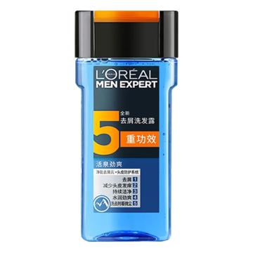 欧莱雅 男士去屑洗发露 活泉劲爽 200ml
