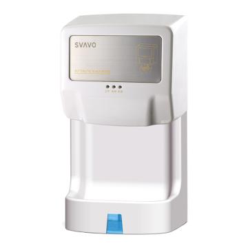 瑞沃 全自动感应烘手器酒店公共卫生间干手机1350W功率 V-183.01白色带底座