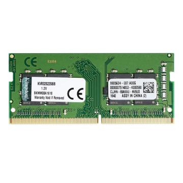 金士顿 笔记本内存条8GB DDR4 3200 KVR32S22S6/8