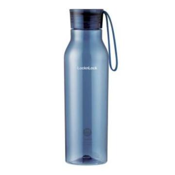 乐扣乐扣 LOCK&LOCK ECO BOTTLE水杯塑料水杯运动夏天便携杯子Tritan健身杯 550ml 蓝色 ABF644BLU