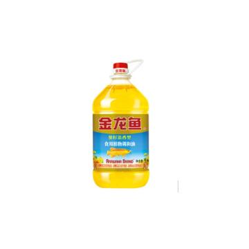 金龙鱼 食用油 植物调和油葵籽清香型，5L