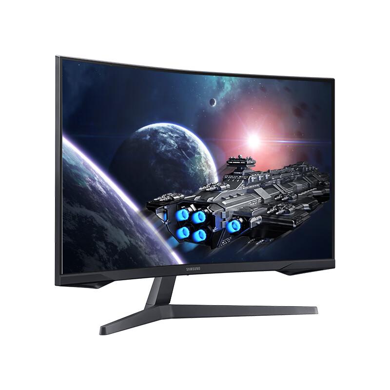 SAMSUNG/三星 显示器/27英寸/165Hz刷新率/2K分辨率/曲面屏/HDR10/HDMI/DP S27CG552EB