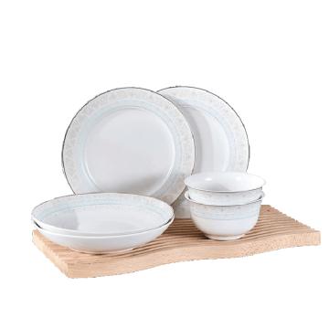 康宁餐具 6件套，波斯风情系列CB-BSFQ6-HP/KZ 规 格：4.5寸饭碗×2/8.0寸浅盘×2/8.0寸汤盘×2 CB-BSFQ6-HP/KZ