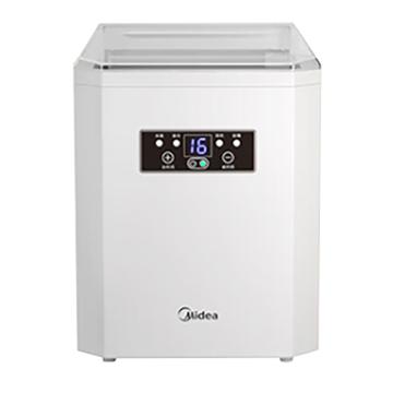 美的 家用子弹头制冰机，日制冰量16kg，储冰量850g，功率130W MBJ-20F11E