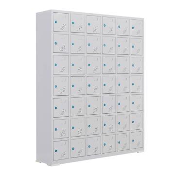 盛悦欣美 42门工具充电柜 尺寸:1375×350×1650mm,灰白色