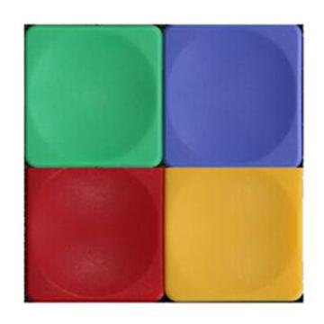 日学 四方形白板磁粒 30*30mm 5个/板