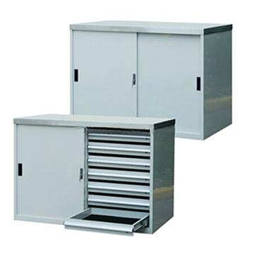 锐德 移门工具柜，外形尺寸(mm):1130W×640D×1000H，14个抽屉 RDM1