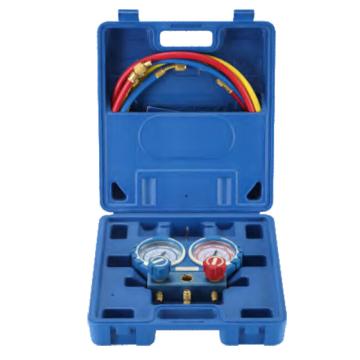 飞越 精准冷媒表组表盘尺寸φ68mm。适用冷媒R410A，R407C，R134a，R22 VMG-2-R410A-B