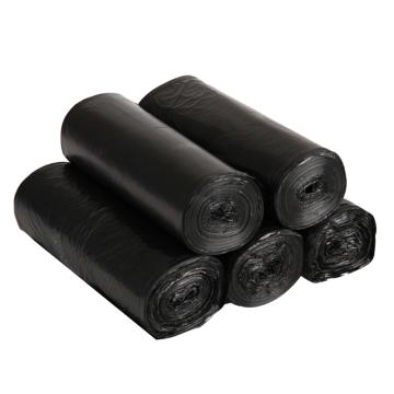 功成狮 普惠型物业平口连卷垃圾袋 黑色45×55cm双面厚度1.2丝 50只/卷，5卷/包 GJRP0113