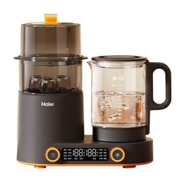 HAIER/海尔 多功能煮茶冲泡奶粉保温家用热水壶1.2L 黑色 HBM-M101