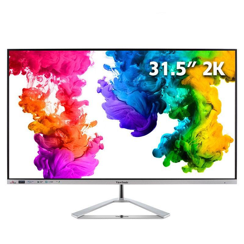 优派 31.5”QHD三边微边框75Hz IPS技术滤蓝光不闪屏，1350VX3276-2K-HD-3 三边微边框|75Hz|IPS技术 VX3276-2K-HD-3