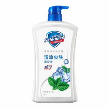 舒肤佳 健康清爽沐浴露 薄荷香冰怡舒爽 1kg