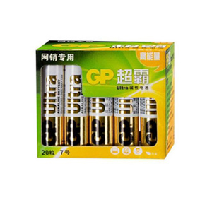 GP 7号碱性电池 GP24AU-2IB20（盒装）