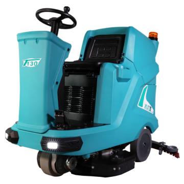 特沃斯 中型驾驶式洗地机清/污水箱：120L/130L，清洁宽度：860mm 工作效率：5590㎡/h，续航时间：6.5H T130