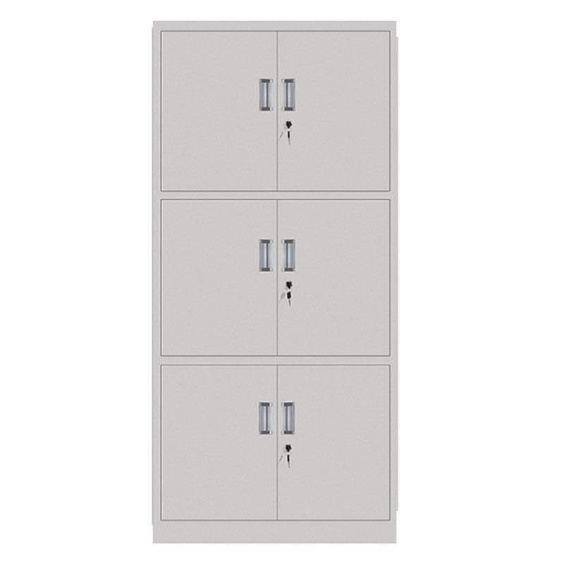 悦山 通三节文件柜0.4mm冷轧钢板/850*390*1800 YSOA1fo07-04HB
