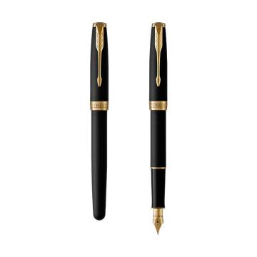 PARKER/派克 墨水笔 卓尔磨砂黑杆金夹墨水笔