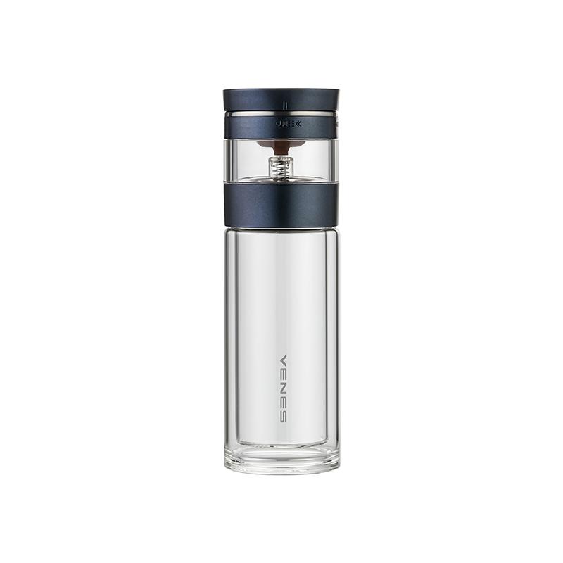 菲驰 茶马仕茶水分离杯350ml/高硼硅玻璃 FC310-350