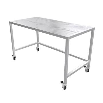 兆庭 单层孔板面板可移动工作台不含安装 CT-WS-1426,尺寸:1200×600×800,材质:304