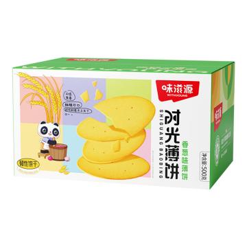 味滋源 饼干（一件代发） 香葱薄饼 500g