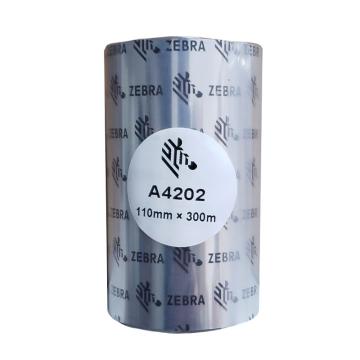 ZEBRA/斑马 树脂基碳带（适配PET材质标签纸）SUP0000445-W 160mm*300m