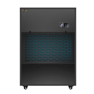 湿美 标准型工业除湿机，380V，除湿量1200L/D，推荐面积1300-1500m2，直排水，自动化霜。黑色外观 MS-50KG