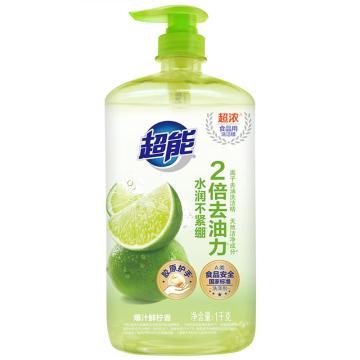 超能 离子去油洗洁精 柠檬护手1kg
