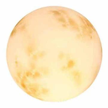 功成狮 月球灯HFYQD-SYDCZ06直径50cm，15W，接电电压220V，材质PE，黄壳，暖光 GFUD1818