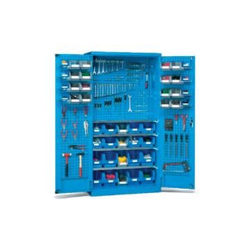 锐德 挂板门型置物柜外形尺寸(mm):1000W×400D×1800H(不含零件盒) CP104018-3