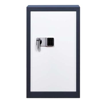 中兴 矮柜文件柜含密码锁员工柜厚度0.9mm 550*420*950mm 蓝白套色 QLZX150