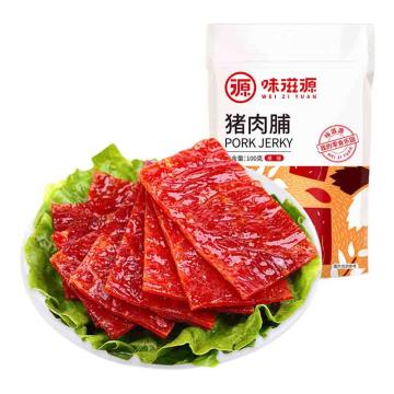 味滋源 肉干肉脯（一件代发） 猪肉脯 原味 100g