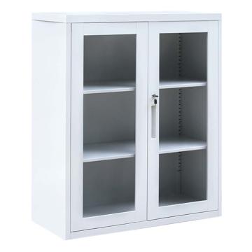 中阳 玻璃开门矮柜-3900宽*400深*1090高 0.7mm厚度 灰白色 CAB-BK-10*