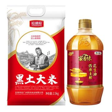 福临门 节庆组合福临门/裕道府（一件代发） 23DW-米油套餐 1.8L+2.5kg