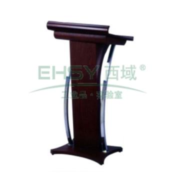 康邦洁 黑色演讲台L570*W545*H1200带话筒 B1253