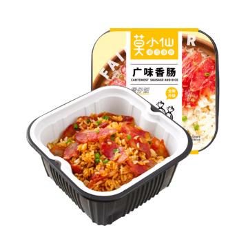 莫小仙 方便食品 煲仔饭广味香肠味245g*18盒
