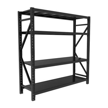 锴源 层板货架，四层，尺寸:2000×500×2000，承重500kg/层，黑色(不含安装) KY188