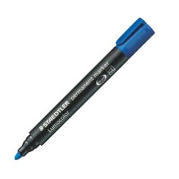 施德楼 油性记号笔工业标记笔粗 线幅2mm（10支/盒） 352蓝色