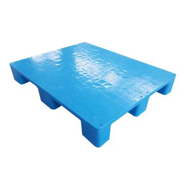 功成狮 塑料托盘，九脚平板，尺寸:1200×1200×140mm，动载:1.5t，静载:3t，蓝色，加4根钢管 GHSS0197