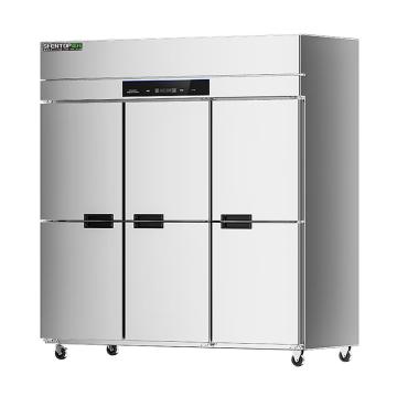 圣托 立式六门冷冻冰箱，容积1360L，定频直冷 STL-GK36