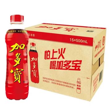 加多宝 塑料瓶饮料纸箱外箱 瓶装500ml*15