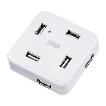 山业 USB集线器USB2.0*7 紧凑正方 USB-HUB250W